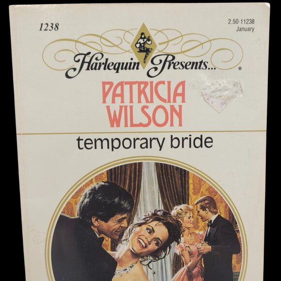 Temporary Bride by Patricia Wilson – Vintage Harlequin Romance Paperback 1989 - Picture 1 of 14